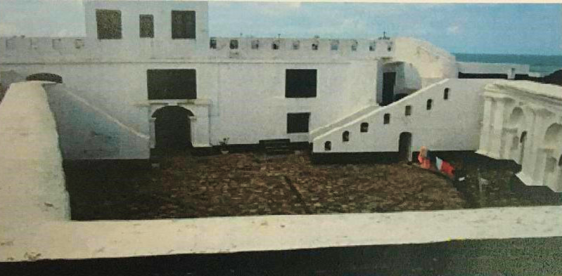 Central Courtyard of Fort Metal Cross
